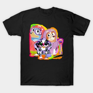 bluey and family T-Shirt